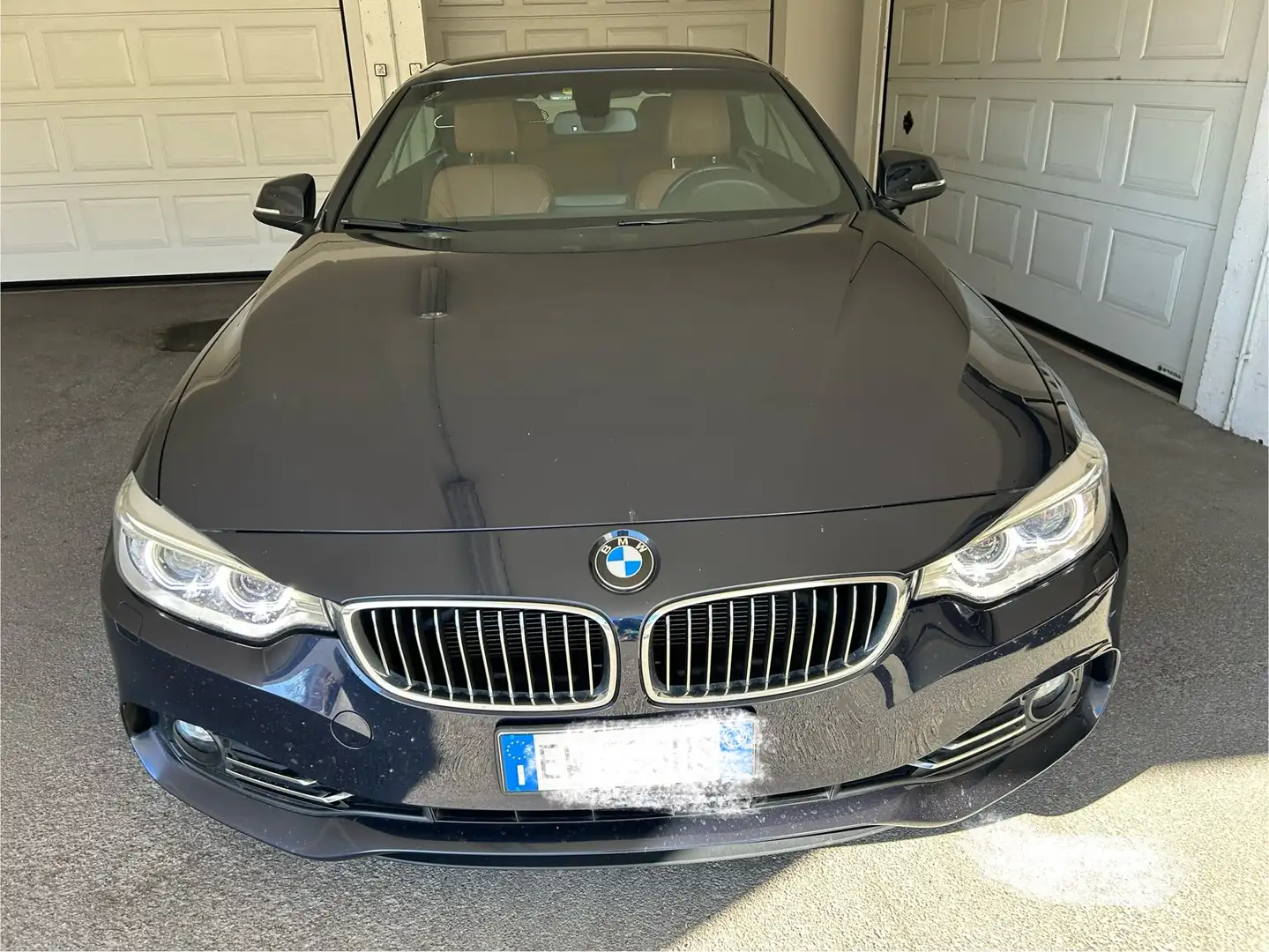 BMW 428 Serie 4 F33 2013 Cabrio 428iA Cabrio xdrive Luxury Modrá - 1