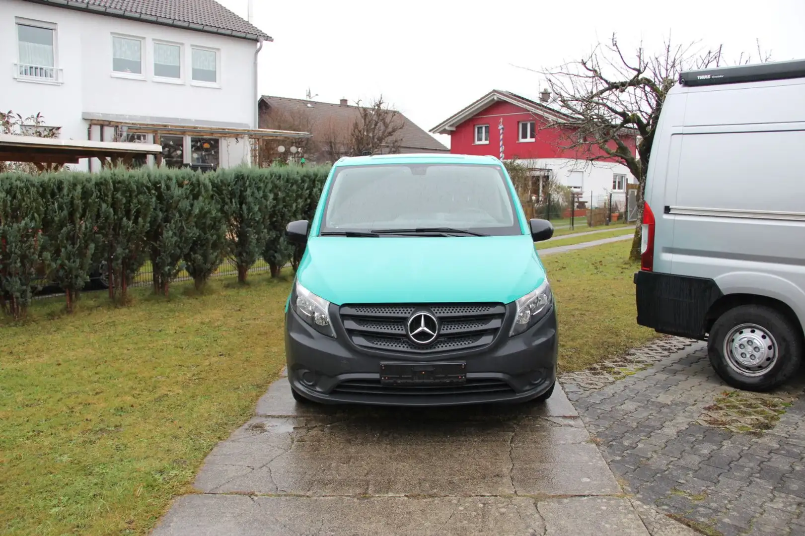 Mercedes-Benz Vito Kasten 114 CDI FWD lang TEMP KAMERA Grün - 2