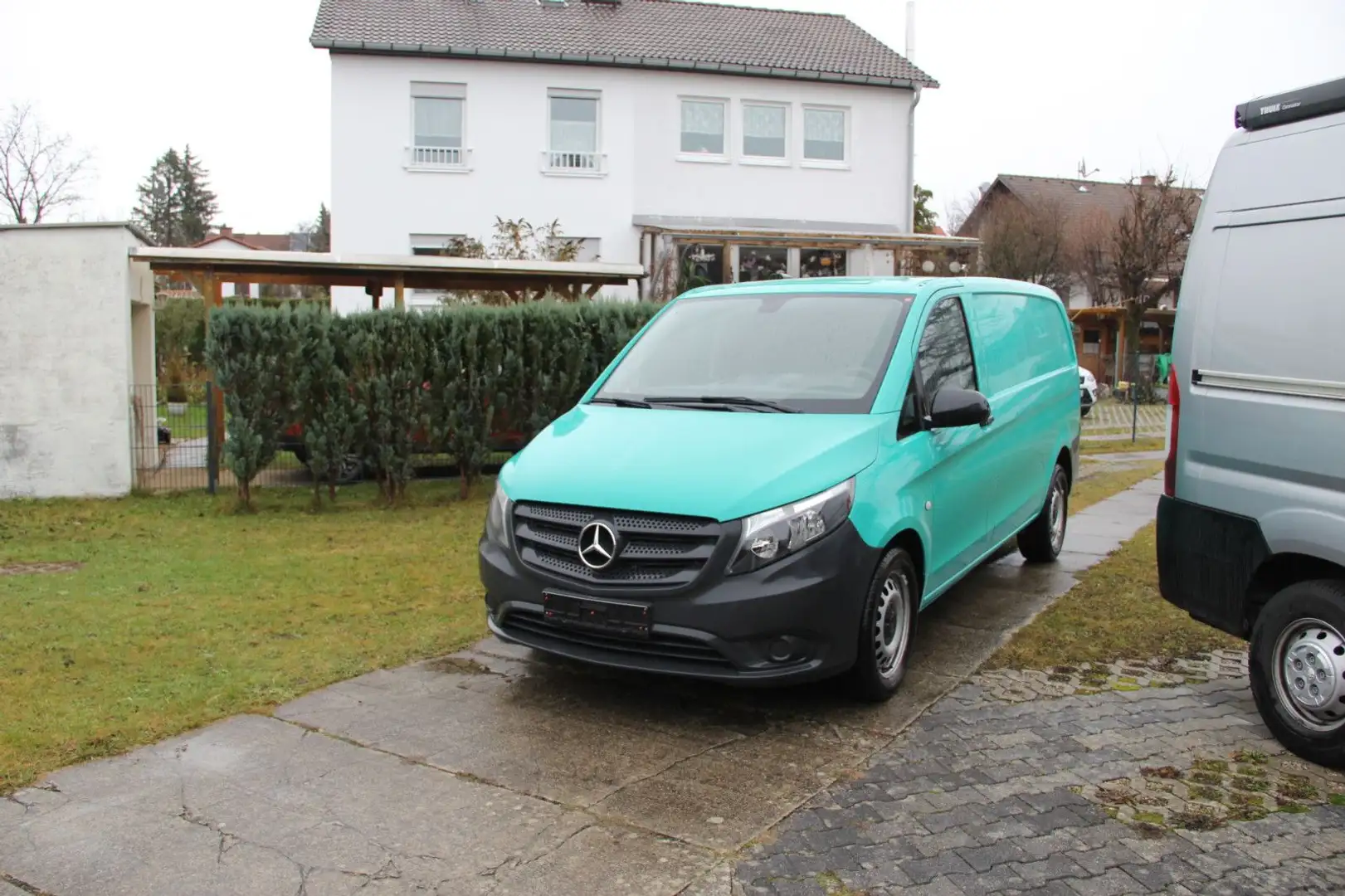 Mercedes-Benz Vito Kasten 114 CDI FWD lang TEMP KAMERA Grün - 1