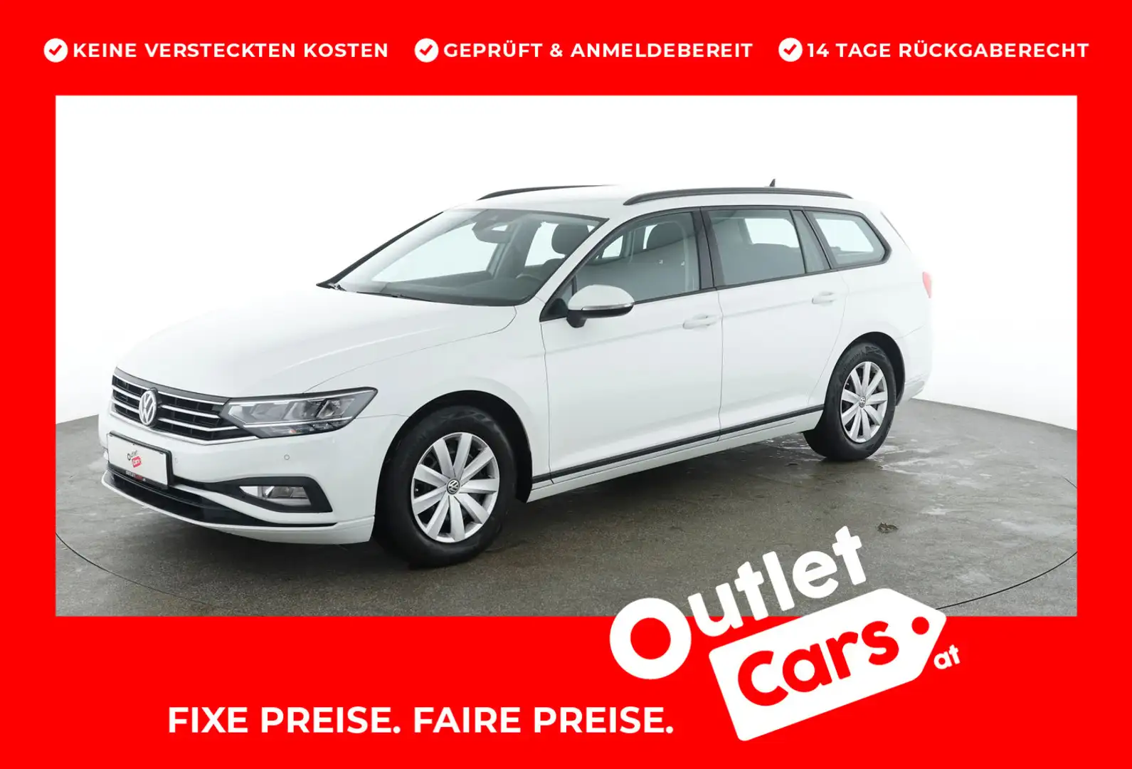 Volkswagen Passat Variant Business TDI DSG Blanc - 1