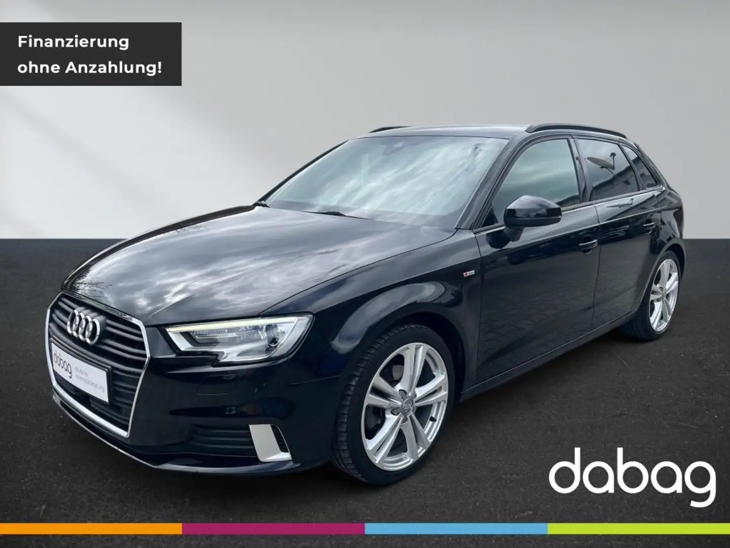 Audi A3 30 TFSI Sportback sport Schwarz - 1