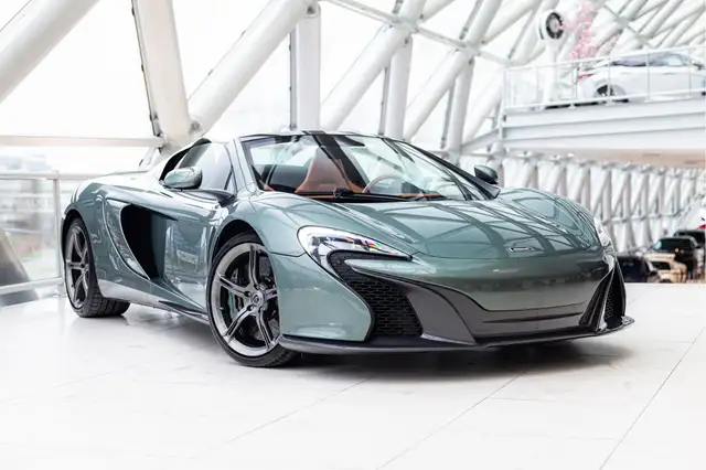 McLaren 650S Spider 3.8 | MSO | Chiltern Green | Tan Interior | Lift |