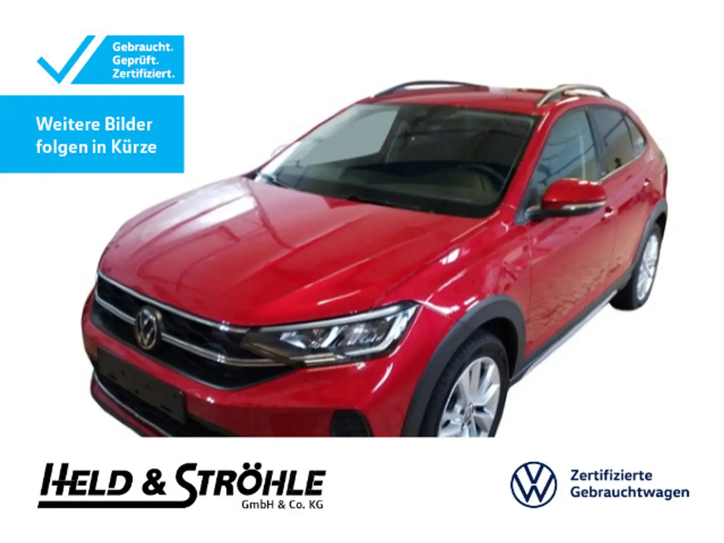 Volkswagen Taigo Life MOVE 1.5 TSI DSG LED NAV-VORB APP ACC Rot - 1