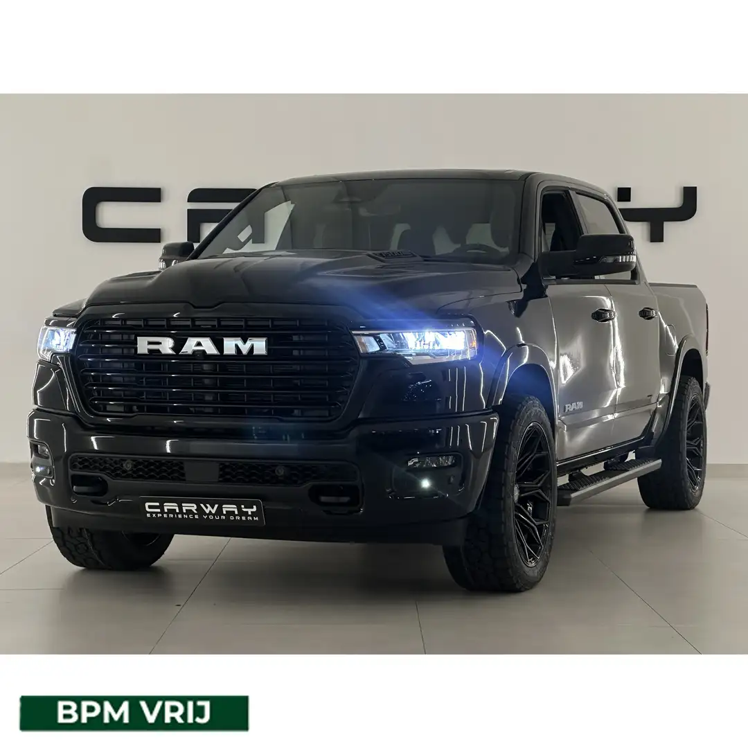 Dodge RAM MY2025 Laramie Sport 3.0L TT Hurrican 420pk Zwart - 1