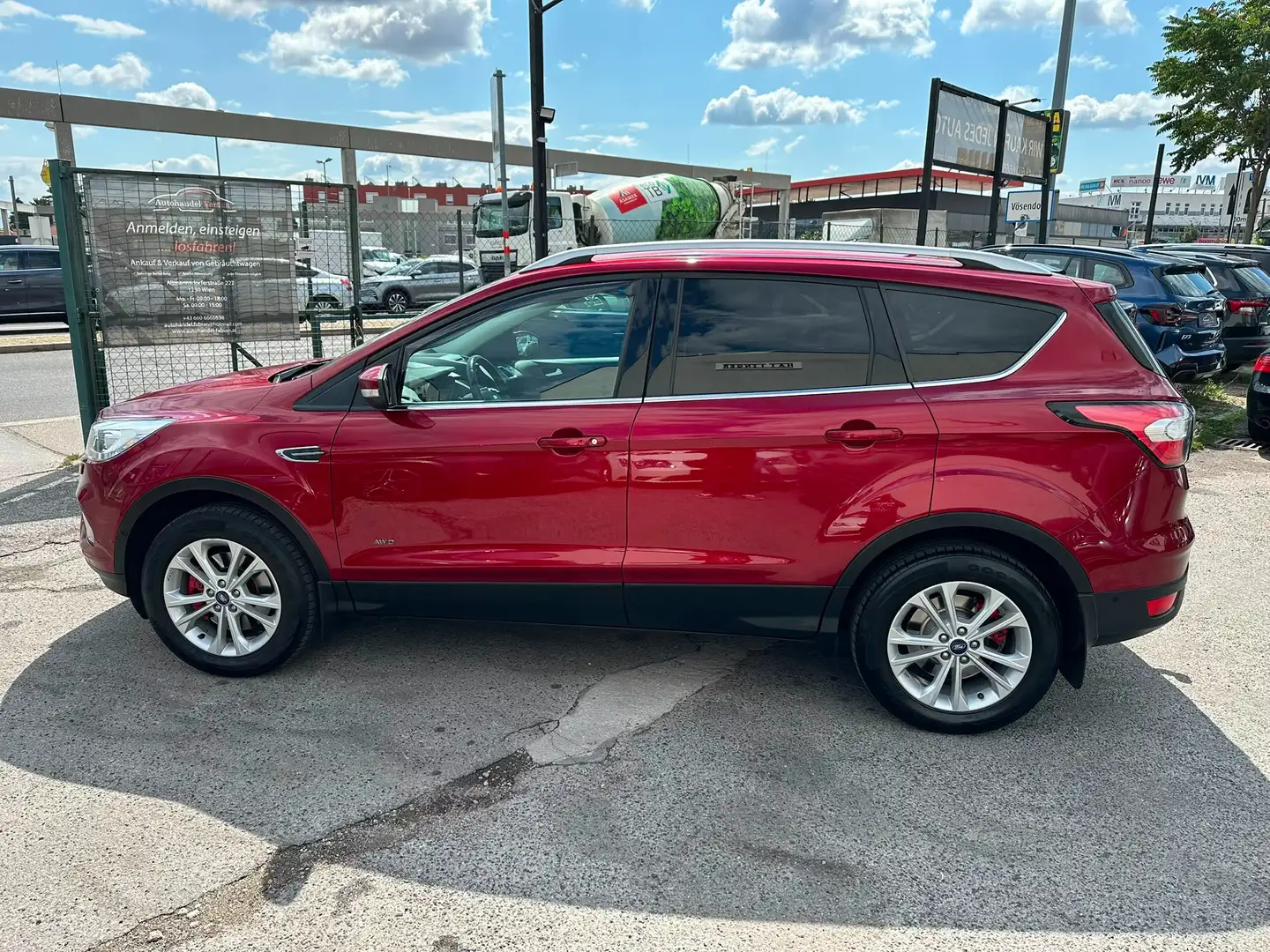 Ford Kuga 2,0 TDCi Trend Autom. Allrad 150PS PICKERL 2/27 Rot - 2