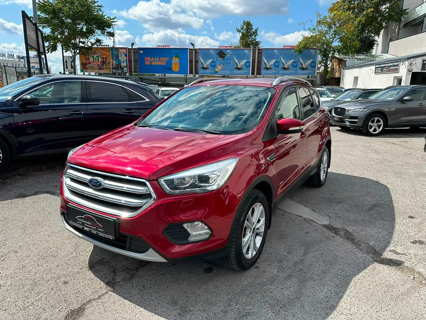 Ford Kuga 2,0 TDCi Trend Autom. Allrad 150PS PICKERL 2/27 Rot - 1