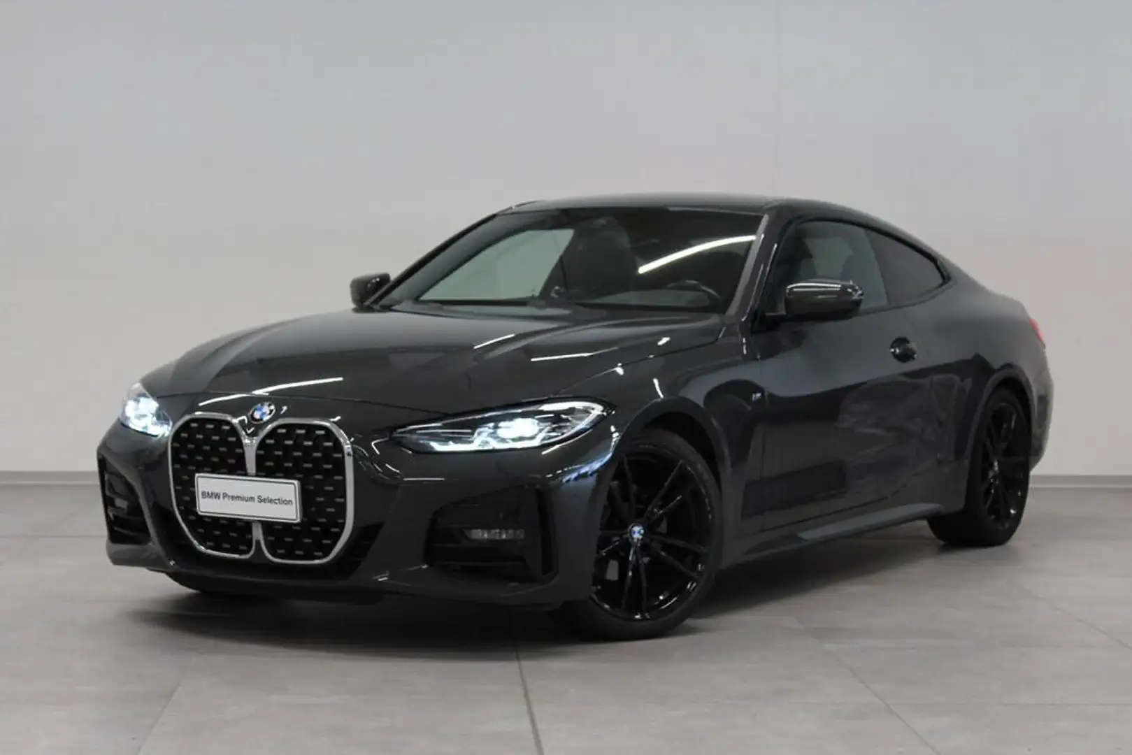 BMW 420 Serie 4 420d Coupe mhev 48V xdrive Msport auto Grigio - 1