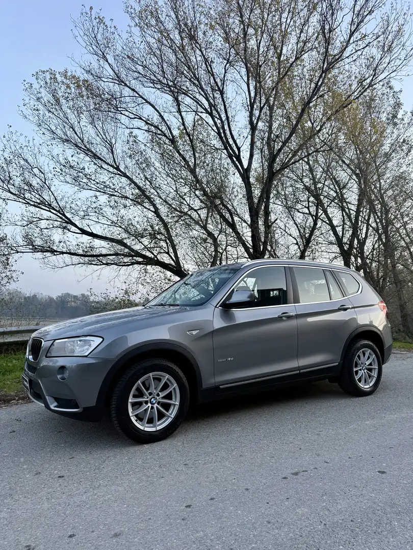BMW X3 sDrive18d Futura Gris - 2