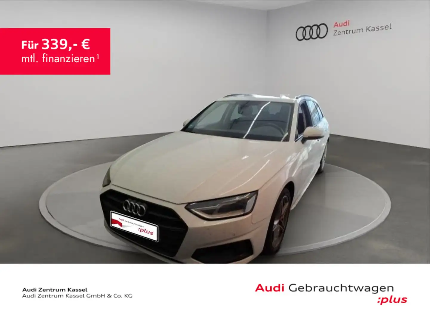 Audi A4 40 TDI advanced LED Pano Kamera MMI Weiß - 1