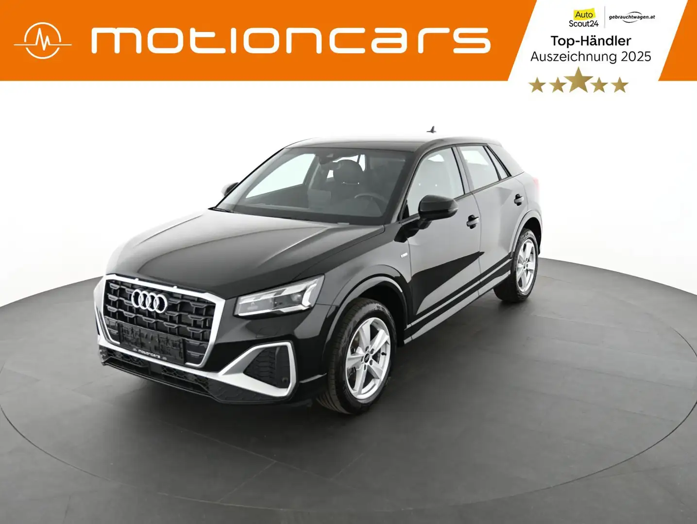 Audi Q2 1.5 35 TFSI 150 S tronic S line Schwarz - 1