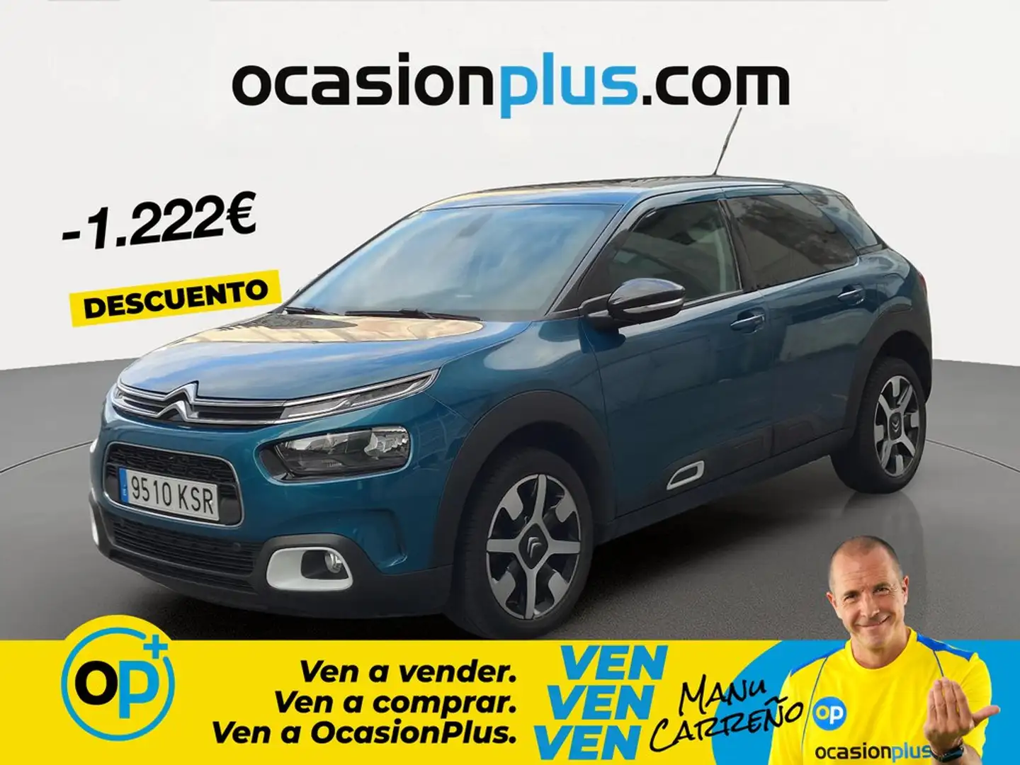 Citroen C4 Cactus 1.5BlueHDi S&S Shine 100 Azul - 1
