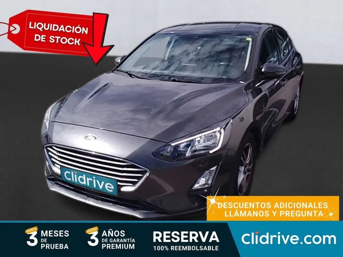 Ford Focus 1.5 Ecoblue Trend+ 120 Gris - 1
