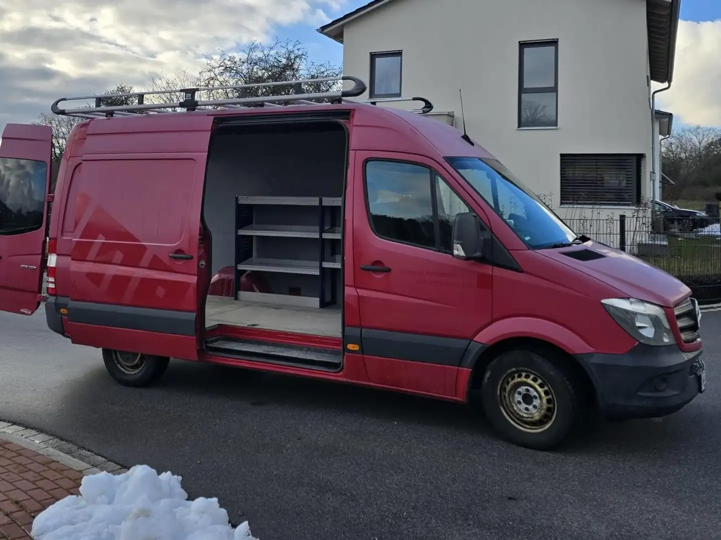 Mercedes-Benz Sprinter 316 CDI Sprinter 903.622 Rojo - 2