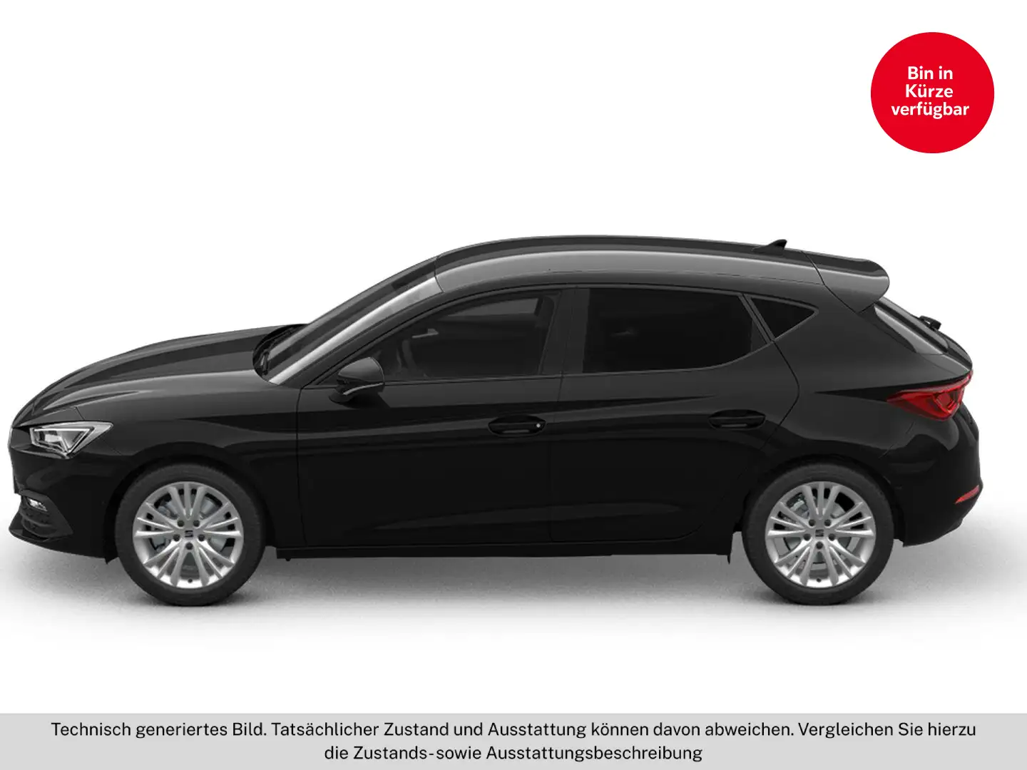 SEAT Leon Style Edition 1.5 eTSI DSG 115 PS Schwarz - 2