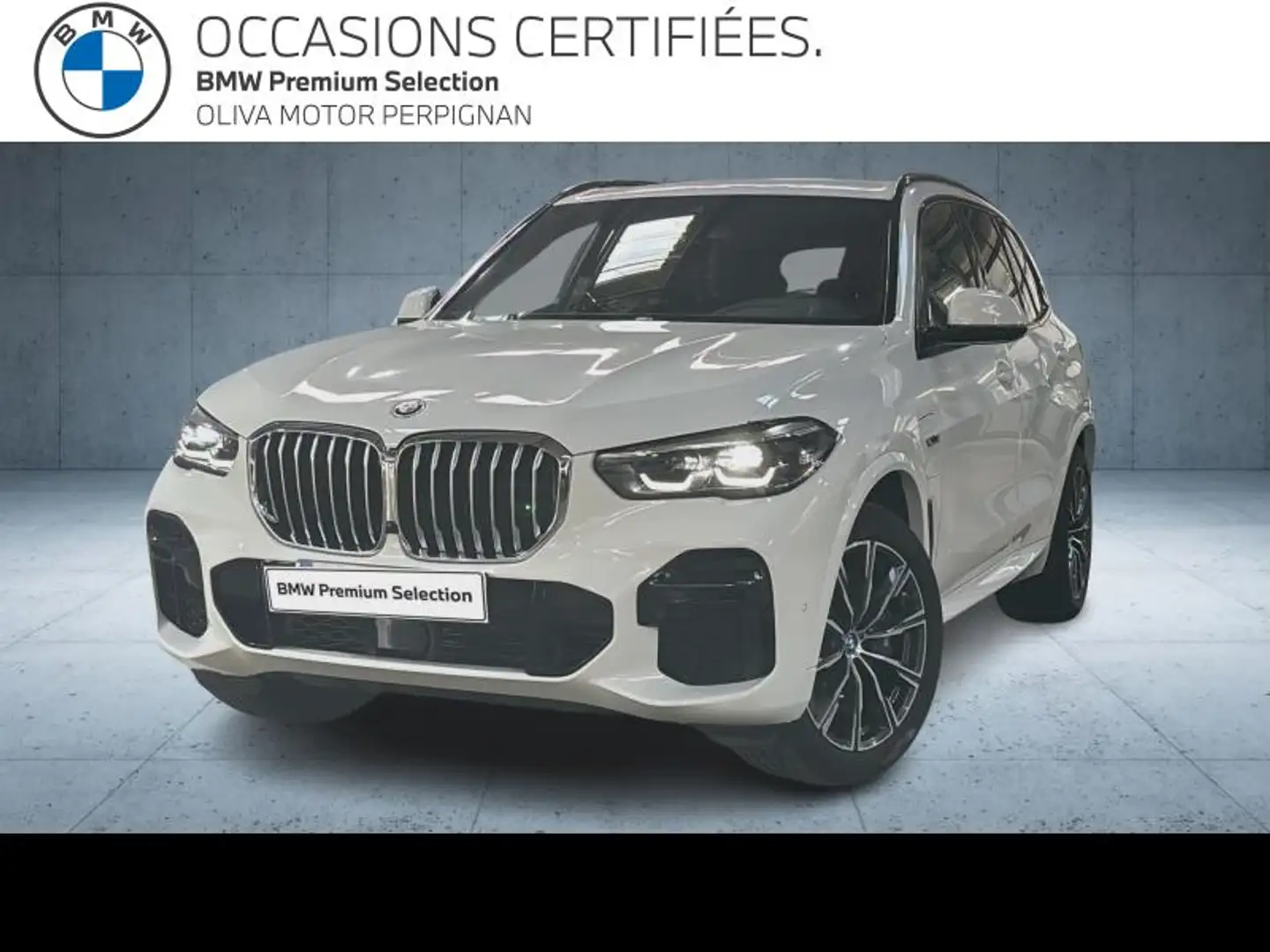 BMW X5 xDrive45e 394ch M Sport 17cv Blanc - 1
