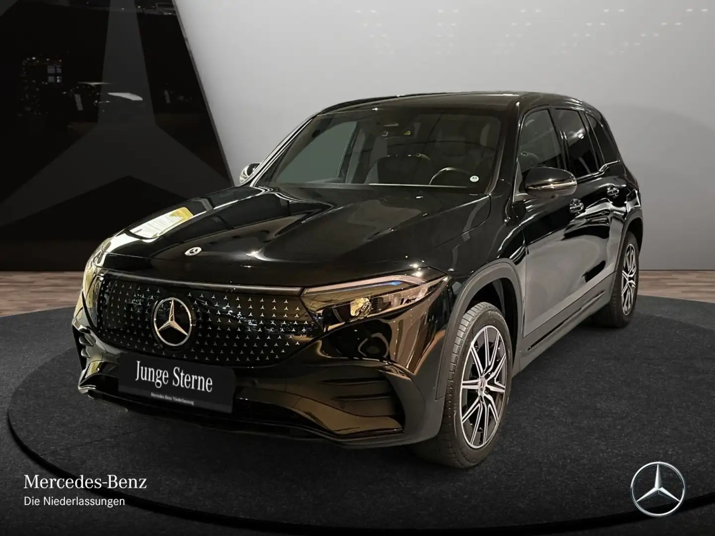 Mercedes-Benz EQB 250 AMG+NIGHT+PREMIUM+AHK+360+MEMORY+BURMESTER Schwarz - 2