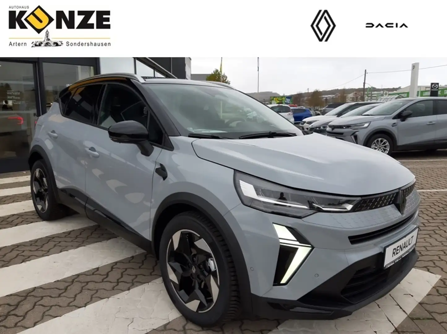 Renault Captur Techno Mild Hybrid 140 Gris - 1