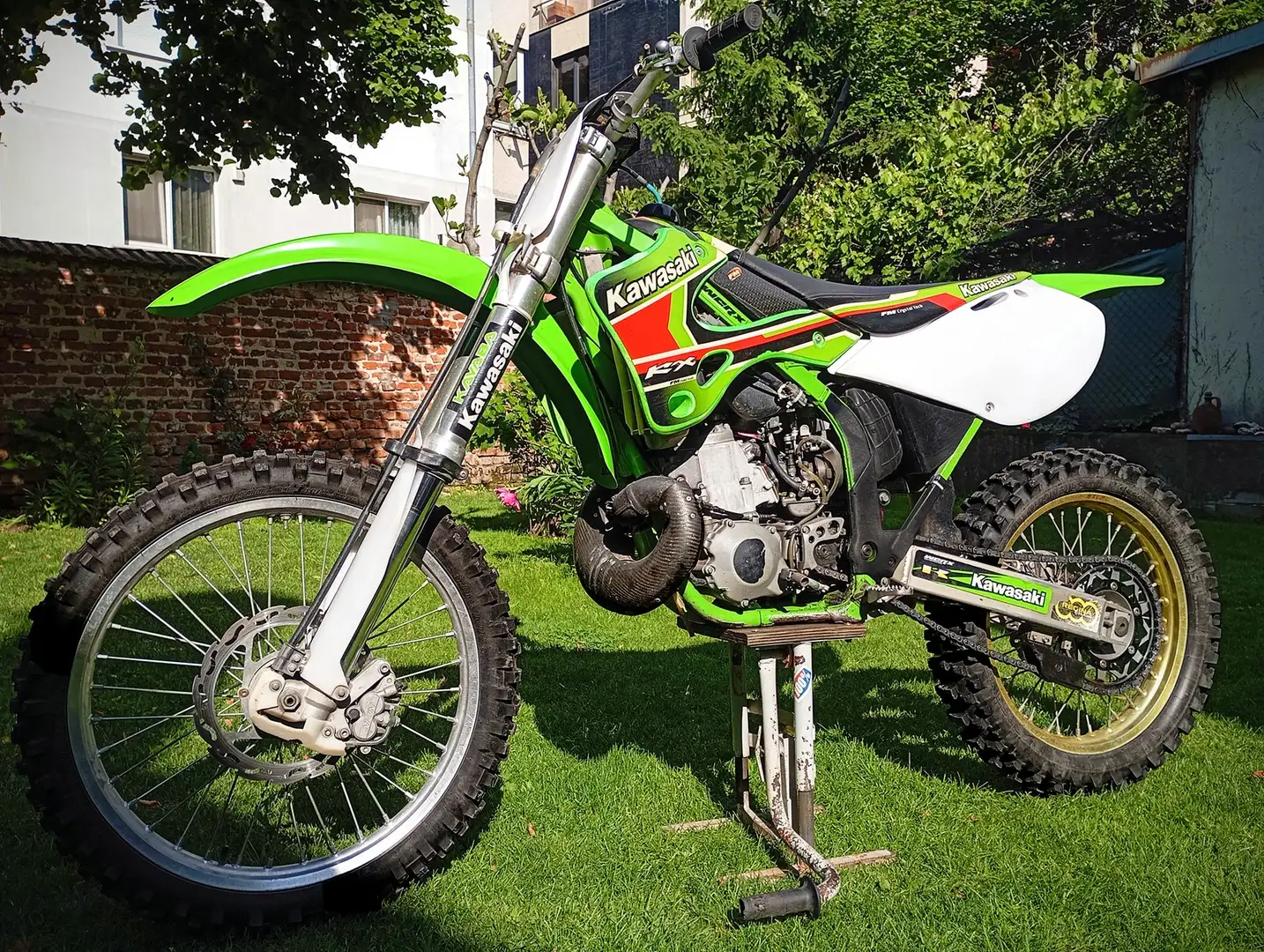 Kawasaki KX 250 2T Verde - 2
