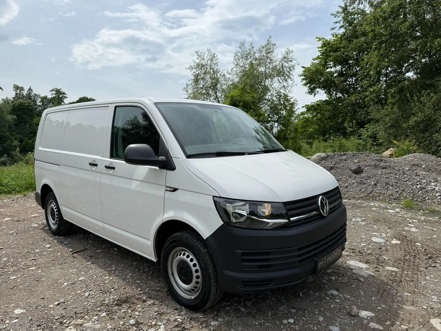 Volkswagen T6 Transporter 2.0 TDI Kasten *Klima* AHK* 75 k... Blanc - 1