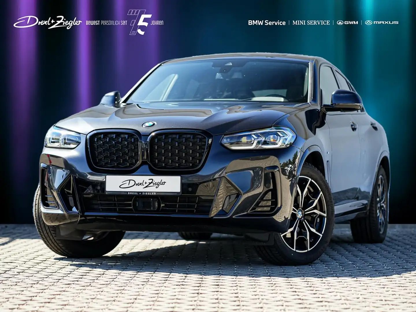 BMW X4 xDrive20i M Sport ACC AHK PanoDach LiveCoProf Grau - 1