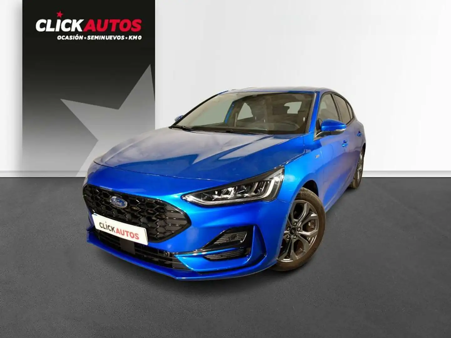Ford Focus 1.0 Ecoboost 125CV MHEV ST Line Azul - 1