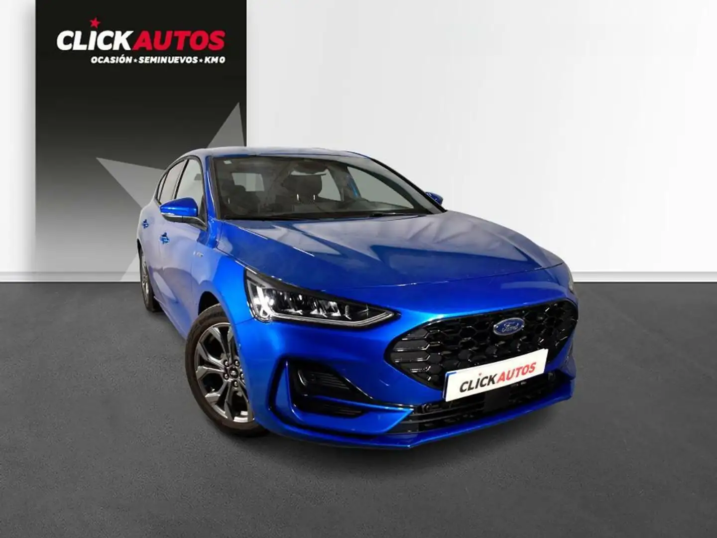 Ford Focus 1.0 Ecoboost 125CV MHEV ST Line Azul - 2