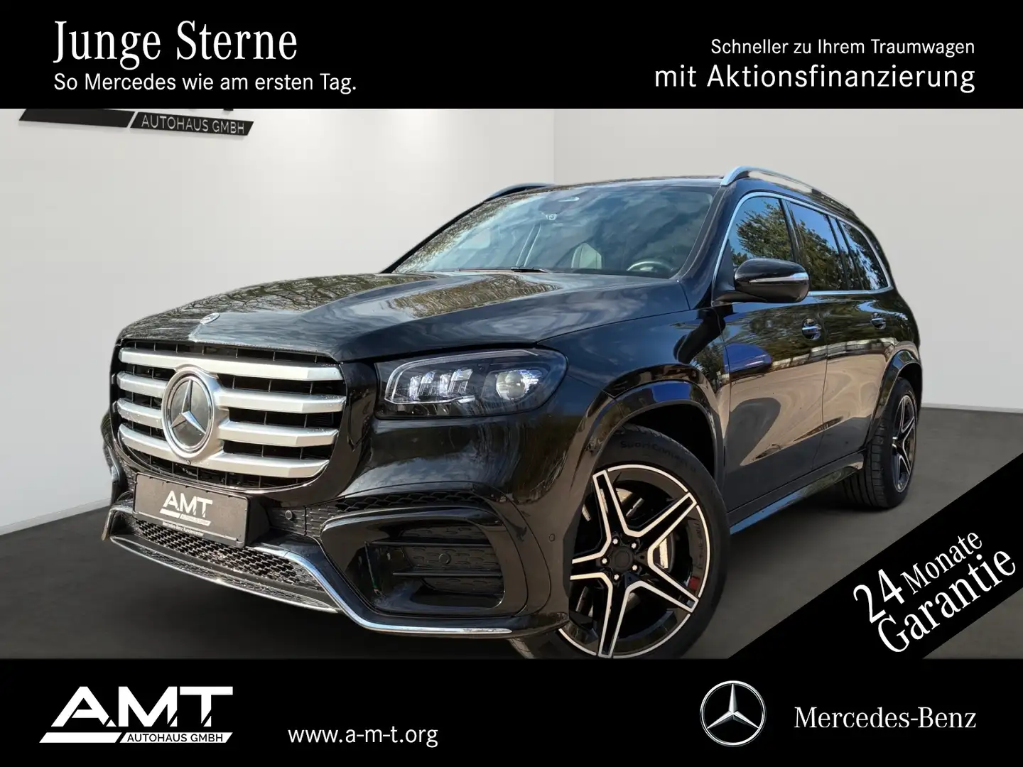 Mercedes-Benz GLS 450 GLS 450 AMG 4Matic Navi/Pano.Dach/7-Sitze AMG Line Noir - 1