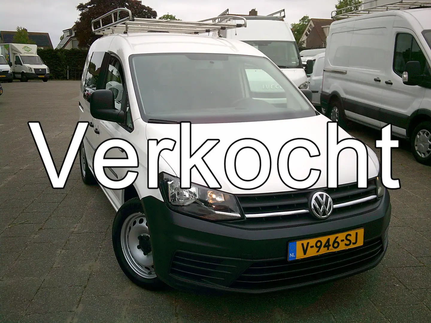 Volkswagen Caddy 1.4 TSI L1H1 BMT Trendline VOORZIEN VAN 1.4 BENZIN Wit - 1