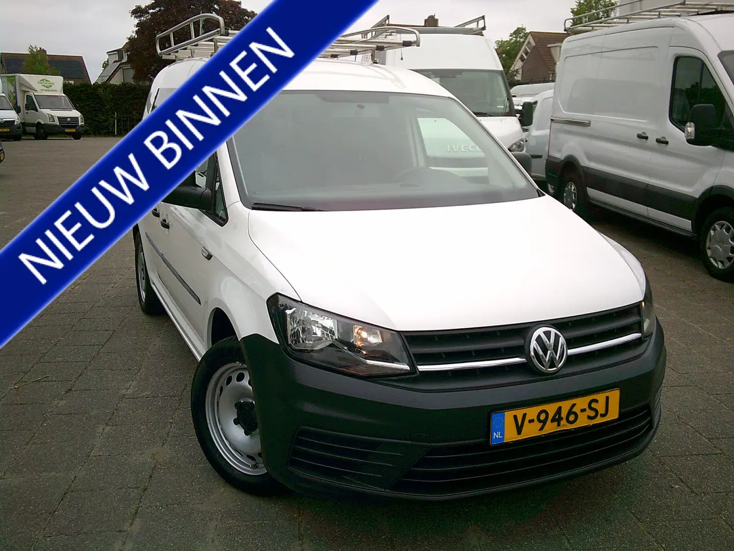 Volkswagen Caddy 1.4 TSI L1H1 BMT Trendline VOORZIEN VAN 1.4 BENZIN Blanc - 1