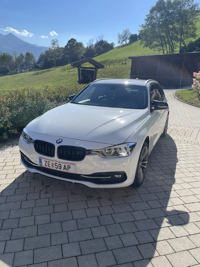 BMW 330 BMW 3er Reihe 330d xDrive Touring Sport Line Aut. Weiß - 1