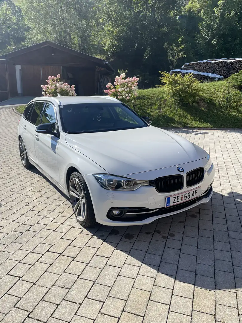 BMW 330 BMW 3er Reihe 330d xDrive Touring Sport Line Aut. Weiß - 2