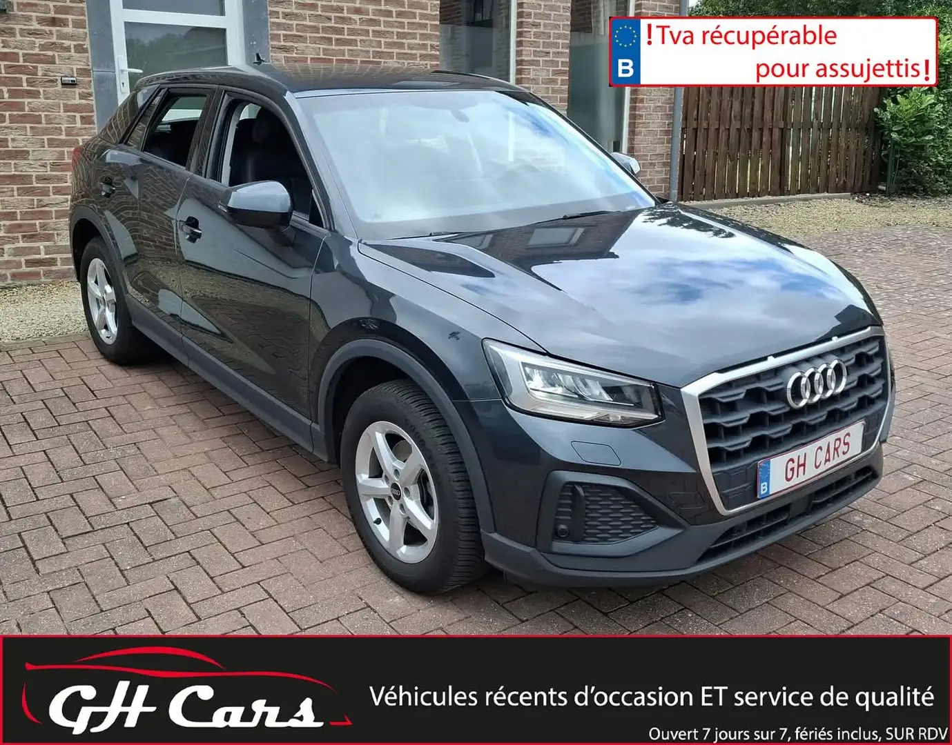 Audi Q2 Cuir Sièges chauf Gps Caméra Hayon electriqu Gris - 1