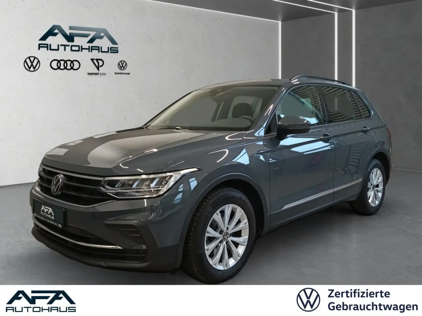 Volkswagen Tiguan 2.0 TDI Life DSG RFK*ACC*LED*Nav-Vorb Grau - 1
