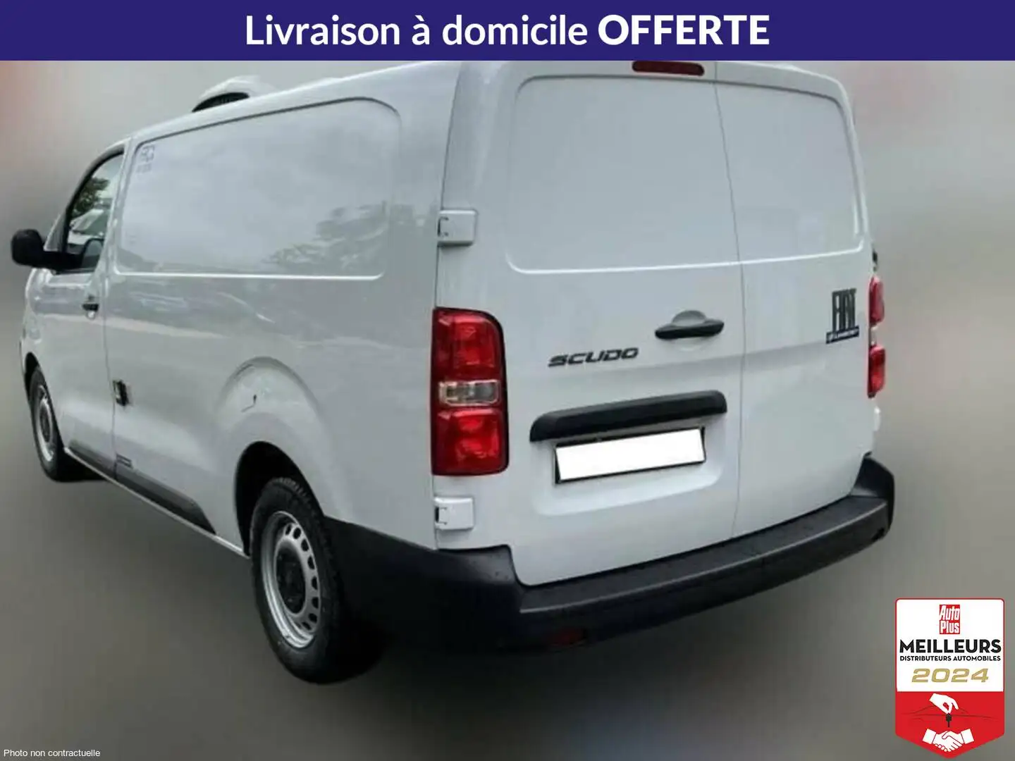 Fiat Scudo BLUEHDI 145 XL BVM6 Blanc - 1