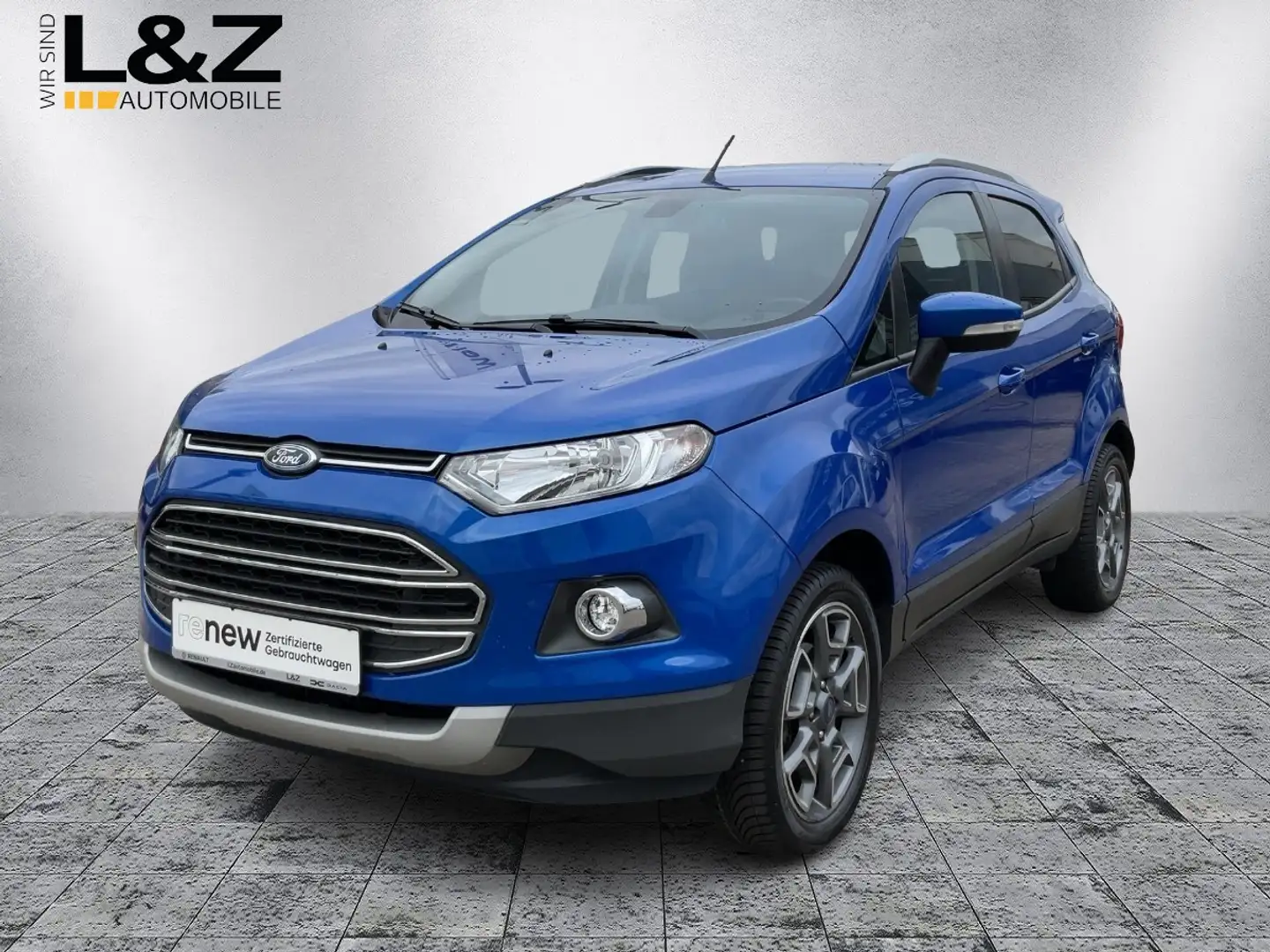 Ford EcoSport Titanium 1.5 Ti-VCT Blau - 1