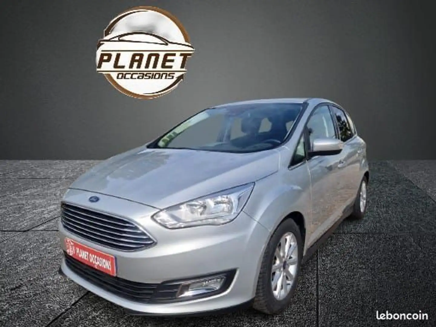 Ford C-Max 1.5 Tdci 120 An 2018 75800km Garantie 1An Gris - 1