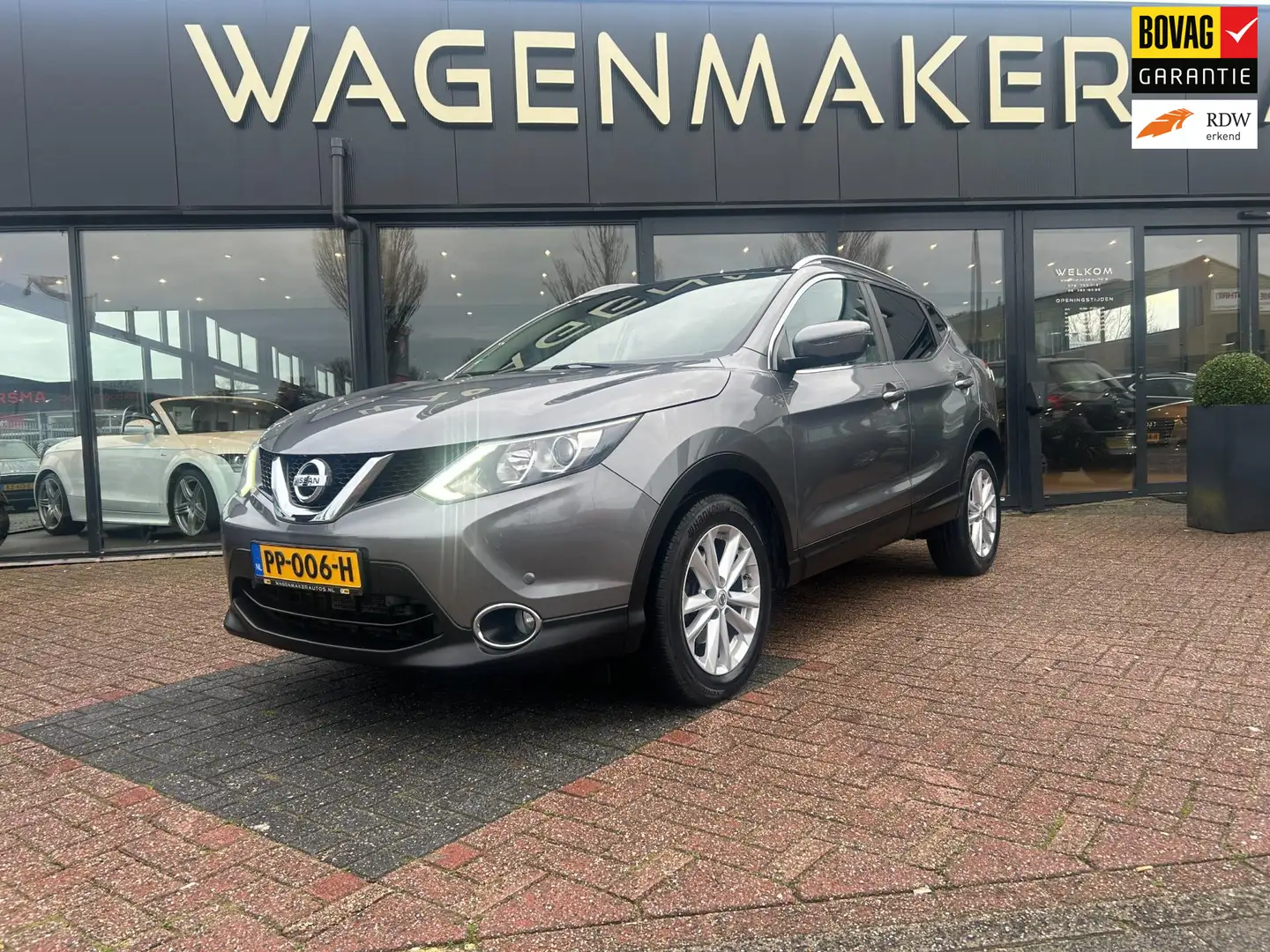 Nissan Qashqai 1.2 Tekna AUT|Clima|Cruise|PANO|DealerOH! Grau - 1