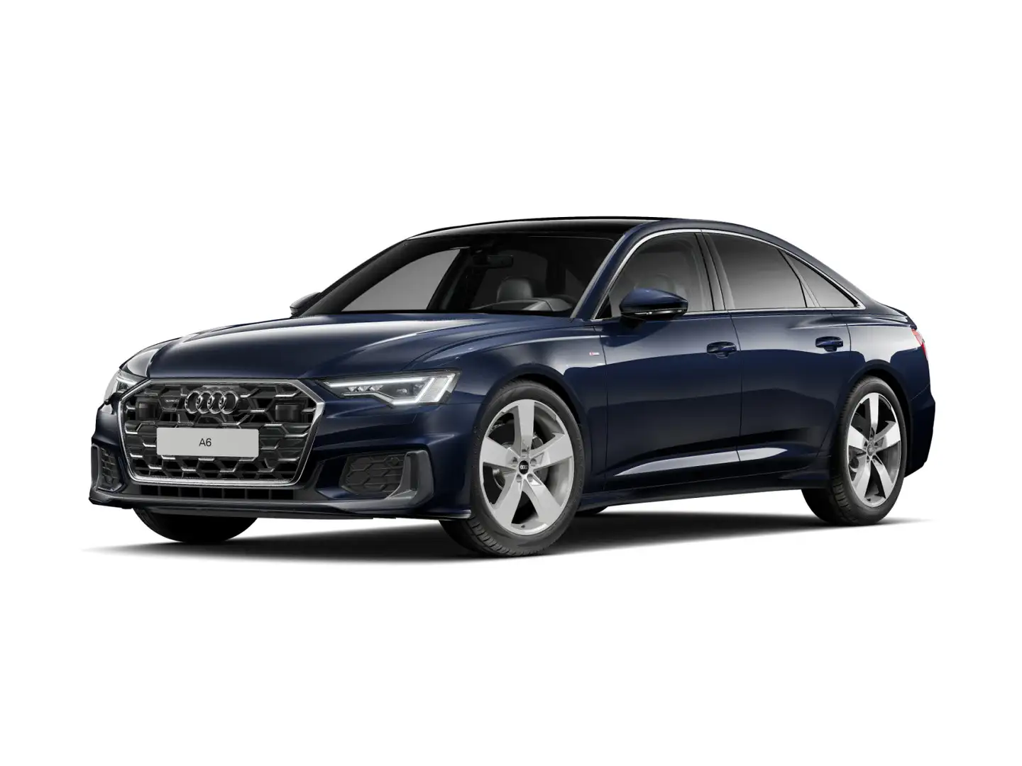 Audi A6 50 TDI Q S LINE PANO LM20 HuD MATRI Blau - 2