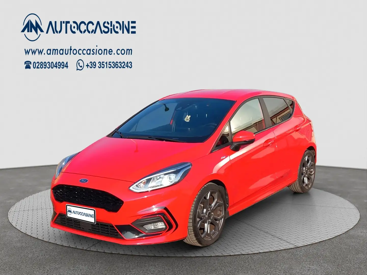 Ford Fiesta 5p 1.0 ecoboost ST-Line 125cv Rosso - 1