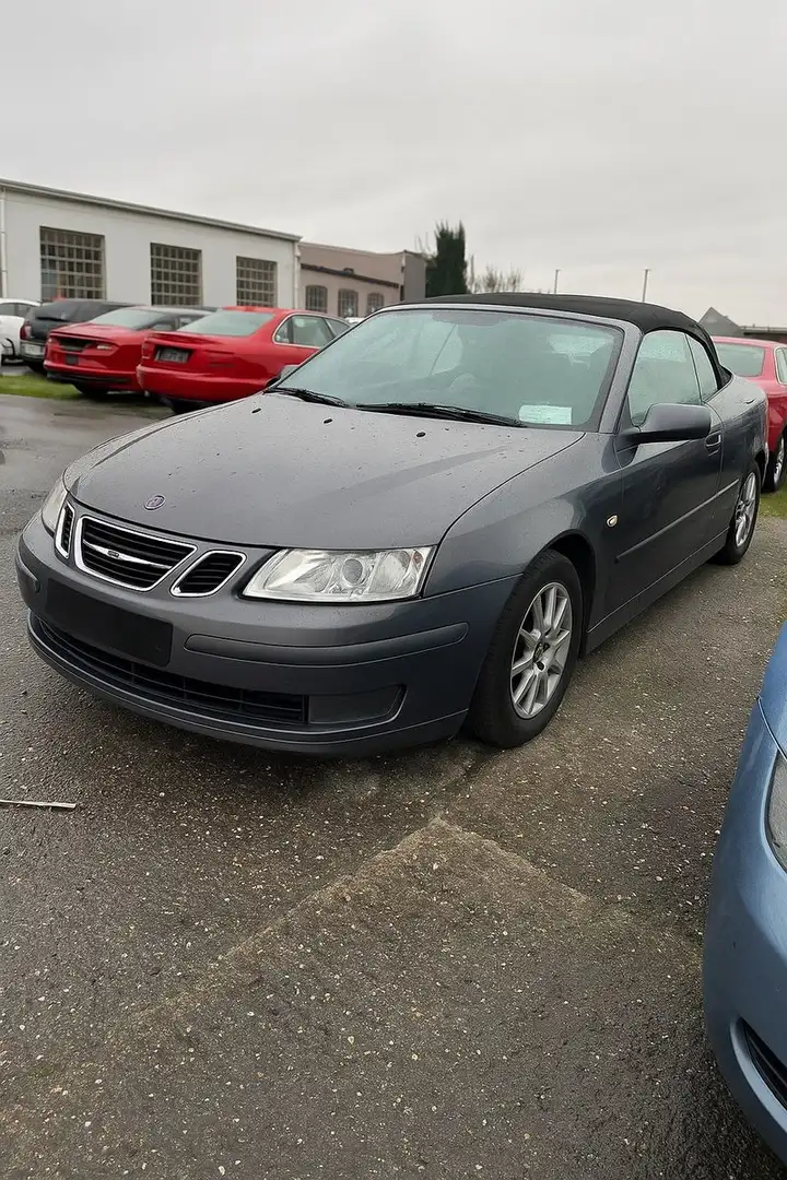 Saab 9-3 1.8t Cabriolet 1.8t SHZ PDC Leder Klima LM Grau - 1