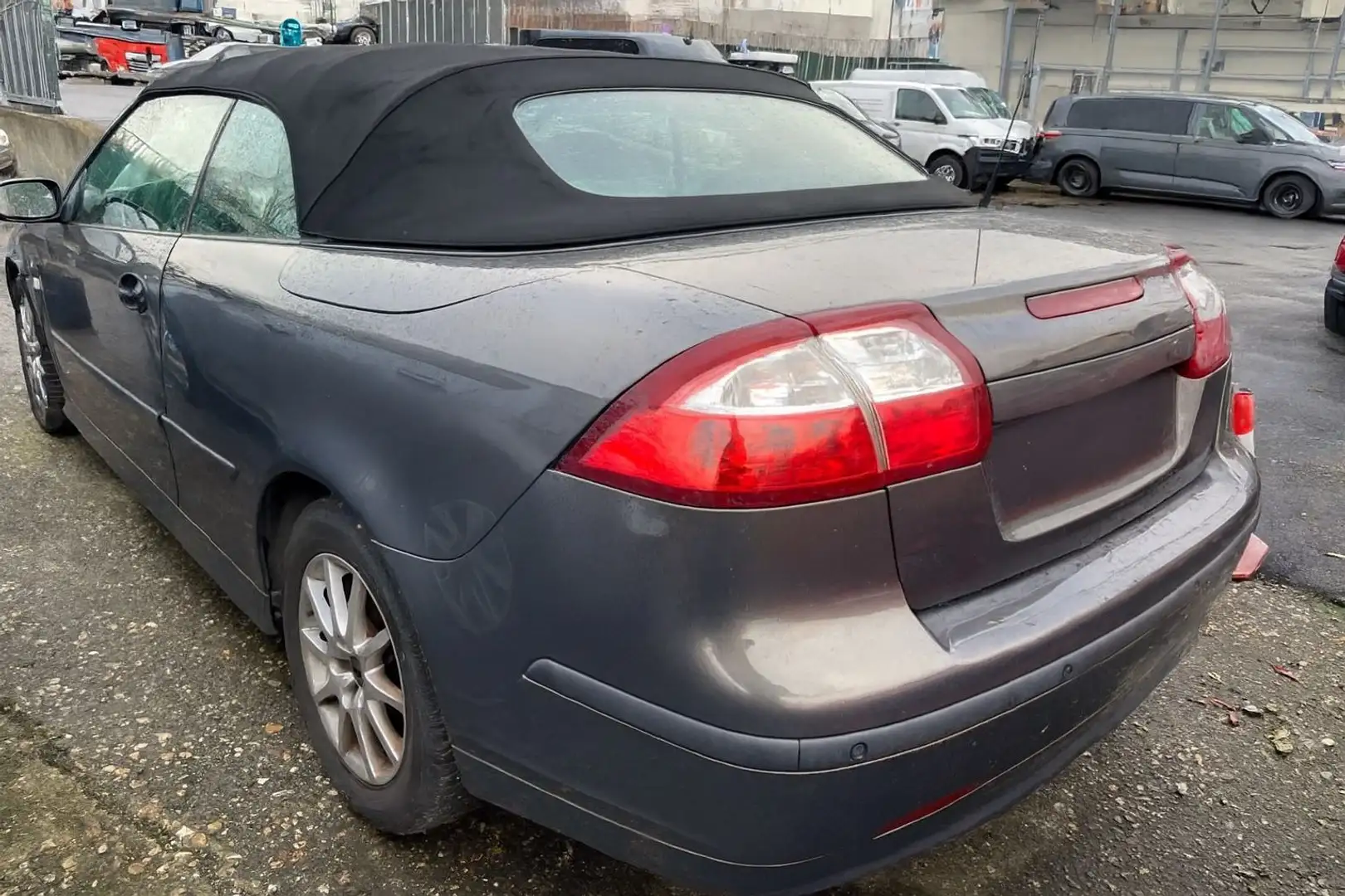Saab 9-3 1.8t Cabriolet 1.8t SHZ PDC Leder Klima LM Grau - 2