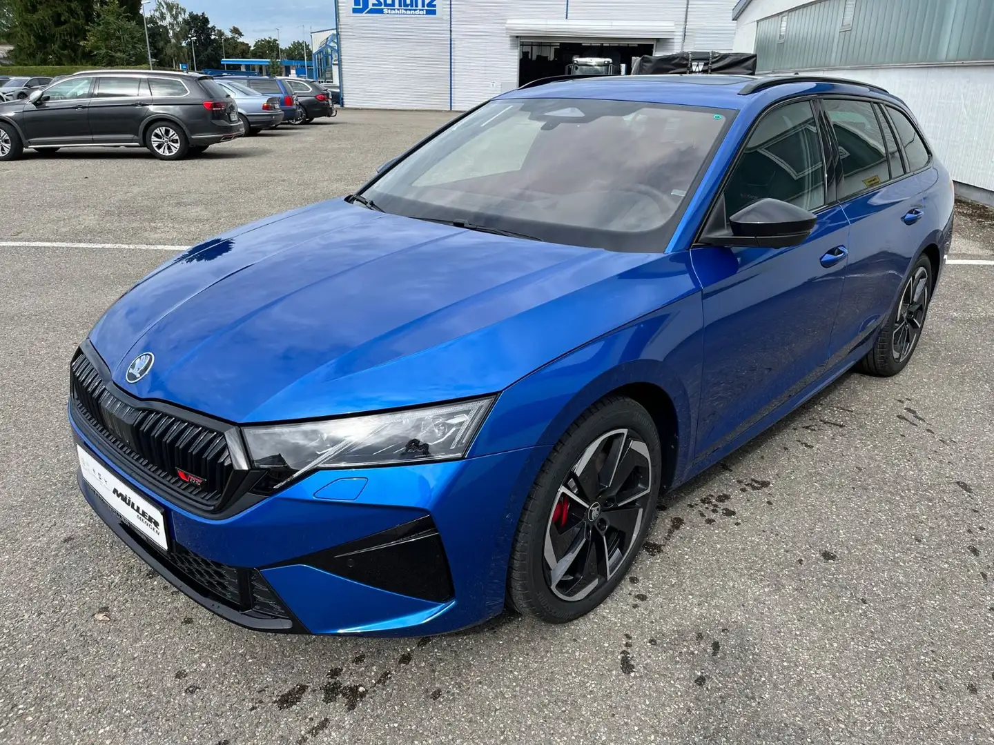 Skoda Octavia Combi RS 2,0 TSI DSG Pano.|Stdhz|HuD|DCC Blauw - 2