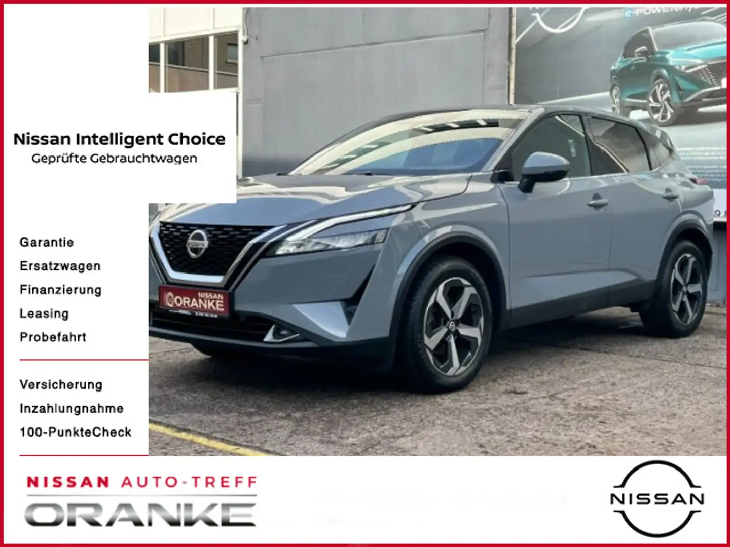 Nissan Qashqai 1.3 DIG-T N-Connecta 4x4 Automatic*Allw. Gris - 1