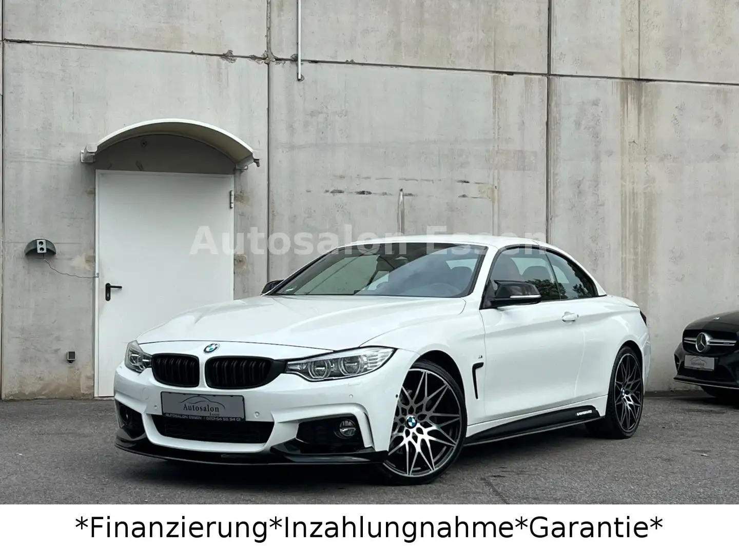 BMW 435 i Cabrio*M Performance*HUD*360*Hifi*Alcantara Blanc - 1
