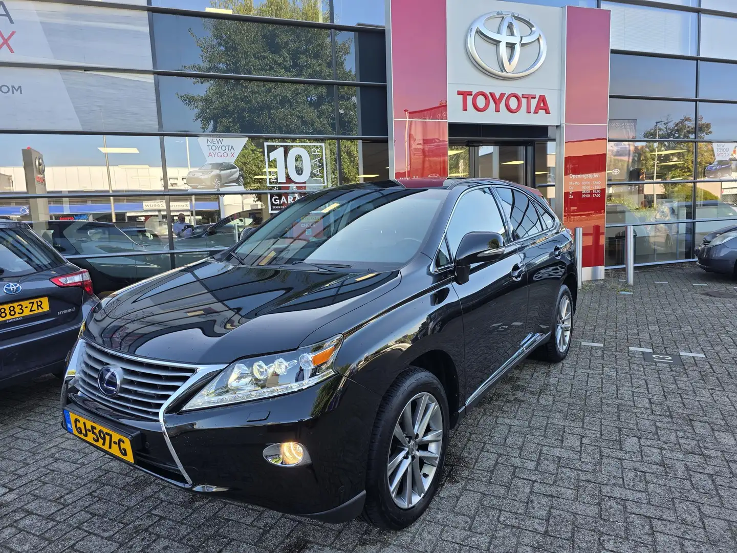 Lexus RX 450h Hybrid 299pk E-CVT AWD President Line Schwarz - 1