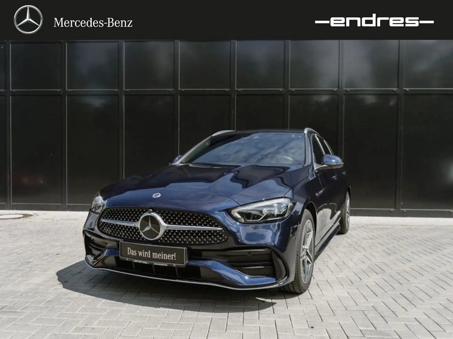 Mercedes-Benz C 300 e T-Modell AMG+HUD+DISTRONIC+360° KAMERA+ Blau - 1