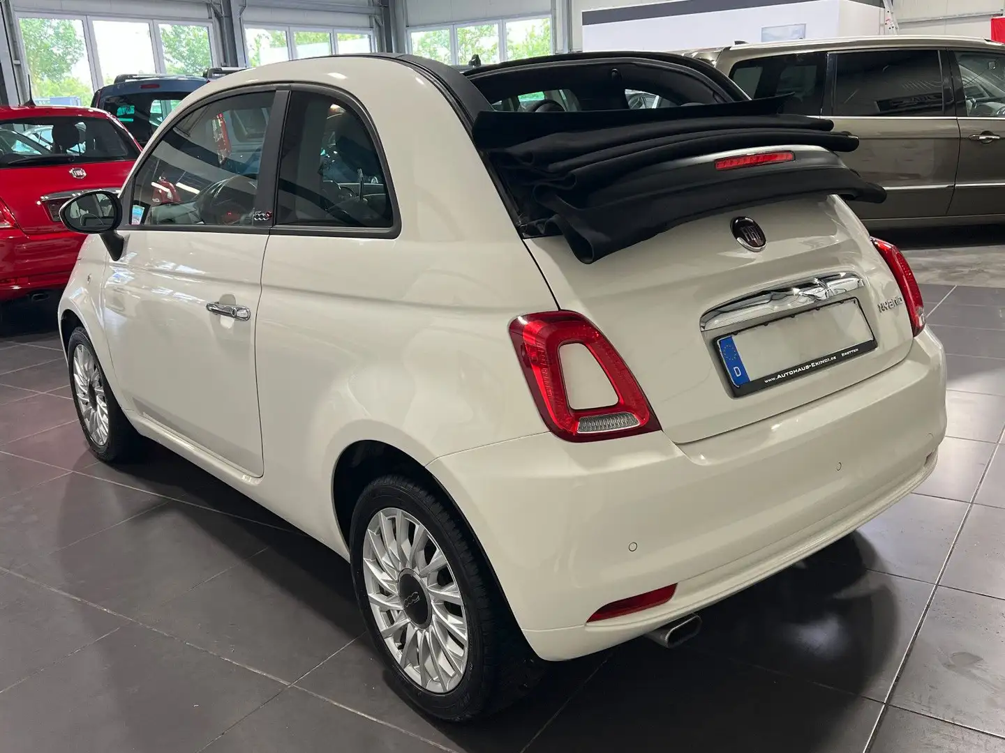 Fiat 500C 1.0 Hybrid Cabrio **Navi*Klima*PDC*Temp** Weiß - 2