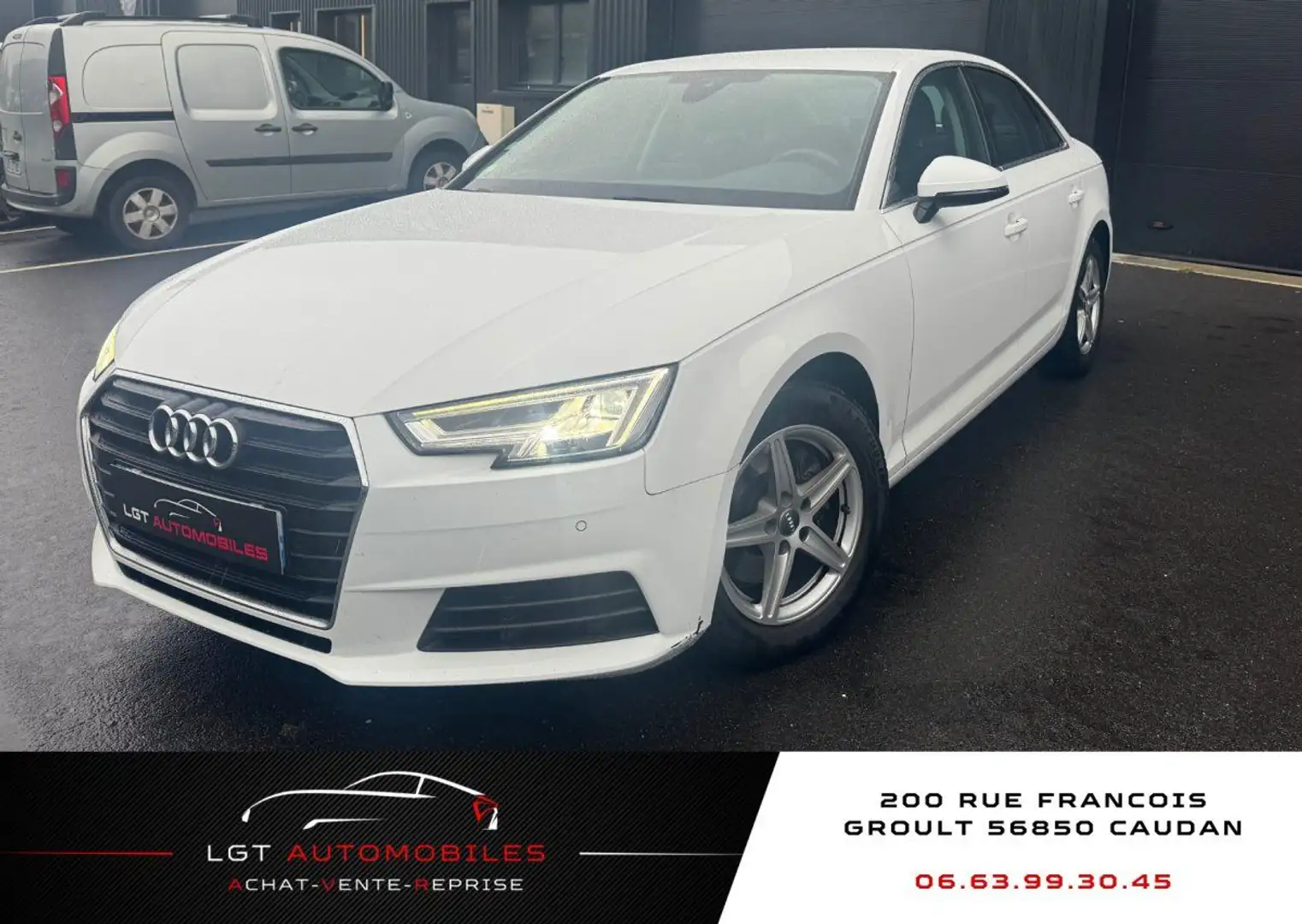 Audi A4 30 tdi 122cv Ambition Blanc - 1