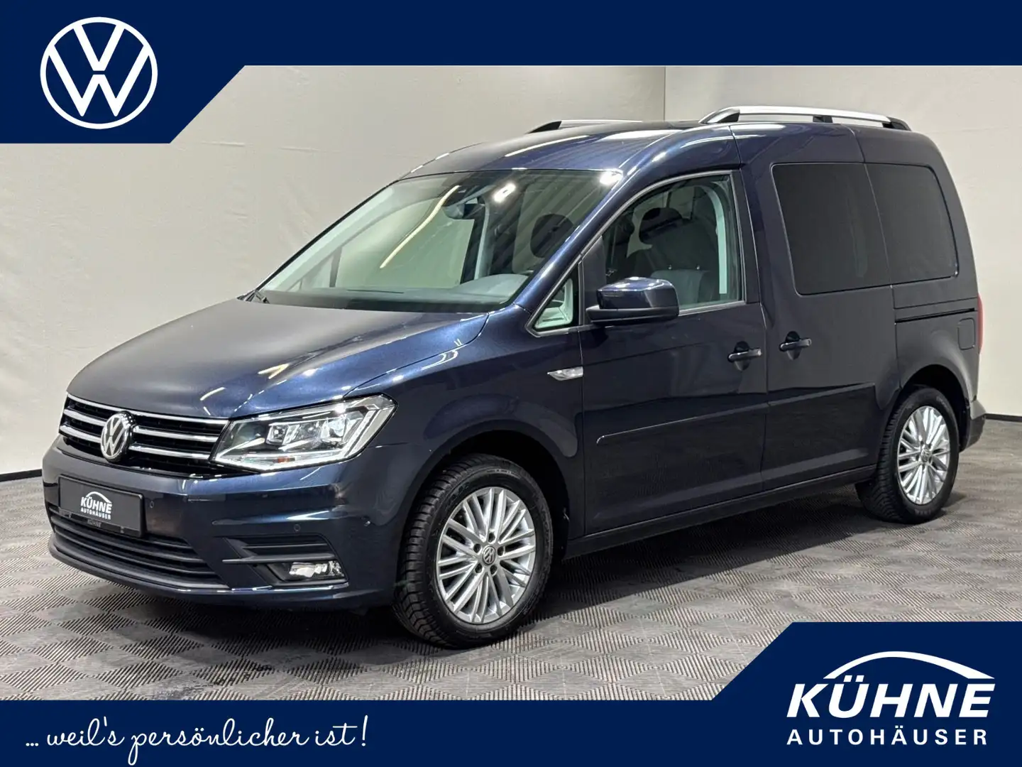 Volkswagen Caddy Comfortline 1.4 TSI | BI-XENON NAVI ACC Blau - 1