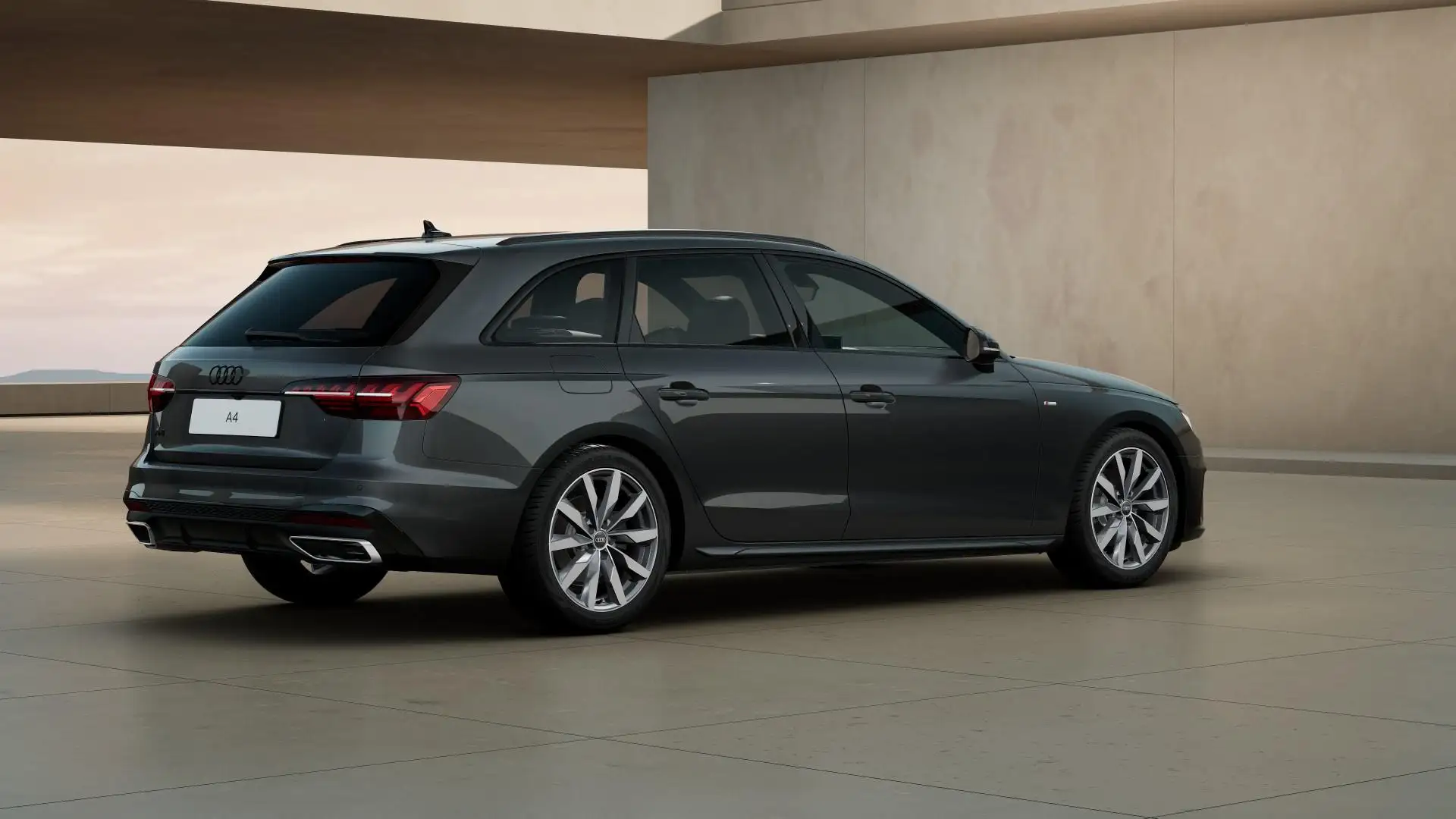 Audi A4 Avant 35 TFSI 150pk S Edition Competition | Panora Grey - 2